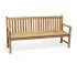 Windsor 4 Seater Teak Garden Bench, 6ft Park Bench – 1.8m