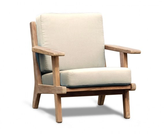 Eero Mid-Century Deep Seated Teak Garden Armchair