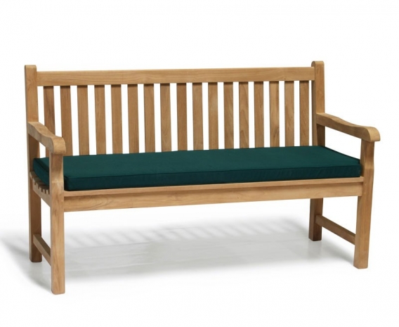 Windsor 3 Seater Teak Garden Bench, 5ft Park Bench – 1.5m